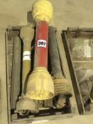 Quantity PTO covers & shafts