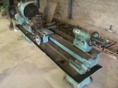 NMI 8 1/2 inch 4 jaw chuck 3 phase workshop lathe