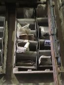 Quantity assorted split pins and steel rods