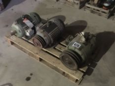 3 Large electric motors