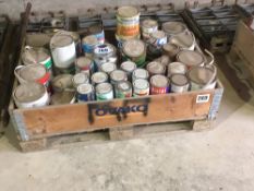 Quantity various paints
