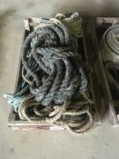 Quantity wagon ropes