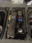 Moisture meter, fire extinguisher, Hagberg tester & calibration weight