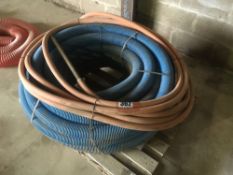 Quantity 80mm land drain pipe and hose