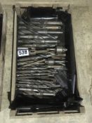 Quantity large drill bits