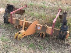 Twin leg subsoiler to suit Case IH Quadtrac