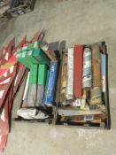 2 trays of welding rods