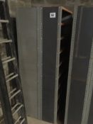 Quantity twin dexion shelving units