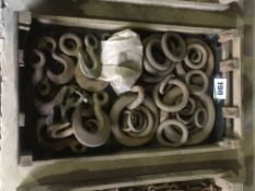 Quantity chain hooks and rings