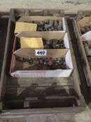 Quantity 3/4 inch and 1/2 inch fittings