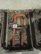 Quantity large G clamps