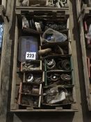 Quantity PTO parts, washers & scythe handles