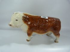 Ceramic Bull Ornament