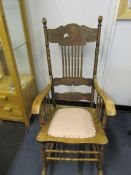 Stick Back Rocking Chair