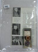 Safe Driving Competition 5 Year Medal with Date Bars 1961 -1965