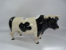Ceramic Bull Ornament