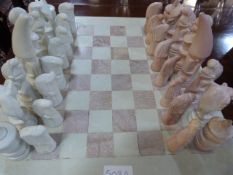 Soap Stone Chess Set