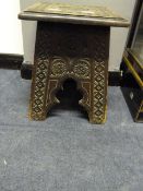 Carved Stool