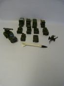 Collection of Dinky Military Vehicles