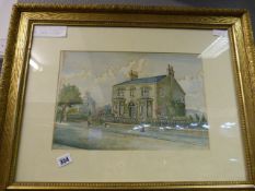 Framed Water Colour Signed F S Smith