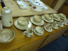 Iron Storm Pottery Dinner Ware & Tea Service