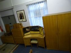 Stag Light Oak Bedroom Suite