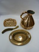 Copper Jug - Tray and Crumb Tray