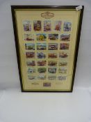 Framed Castella Cards - Transport