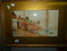 Framed Water Colour Signed by F Ramus