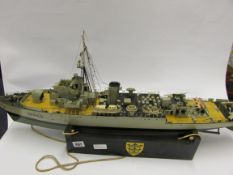 Model War Ship