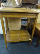 *Small Oak Occasional Table