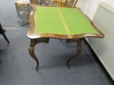 Fold Over Card Games Table