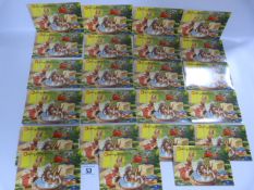 23 Bamforth Number G318 Merry Message Series Postcards