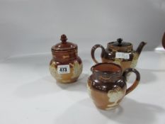 3 Royal Doulton Iron Stone Items