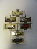 6 Lledo Advertising Trucks