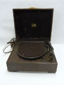 HMV Table Top Record Player