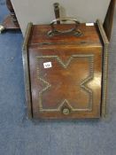 Mahogany Coal Box and Scuttle