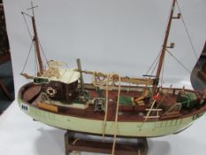 Model Side Winder Fishing Trawler Maisy G Hull