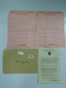 2 Confidential Telegrams from Shaef Forward to Shaef Reah Dated - Announcing the Unconditional