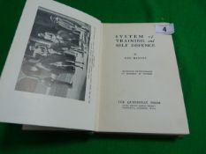 Book Entitled - System Of Training and Self Defence by Len Harvey (1934)
