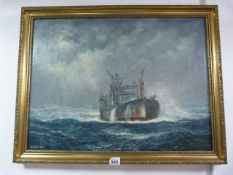 Framed Jack Rigg 1982 Oil Painting
