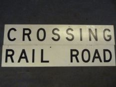 Rail Crossing Sign