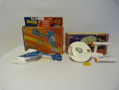 Dinky Toys - Star Trek - Battle Cruiser and USS Enterprise - Boxed