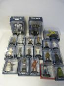 Collection of Dr Who Figures and Magazines