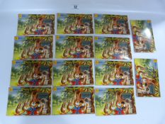 23 Bamforth Number G322 Merry Message Series Postcards