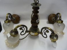 3 Tier Ceiling & Wall Lights