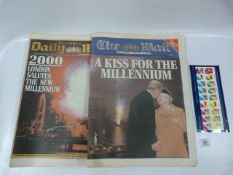 Souvenir Edition of The Mail on Sunday Dated January 2nd 2000
