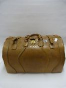 Large Leather Gladstone Type Bag