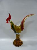 Murano Glass Cockerel