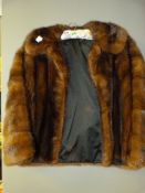 Waist Length Fur Coat